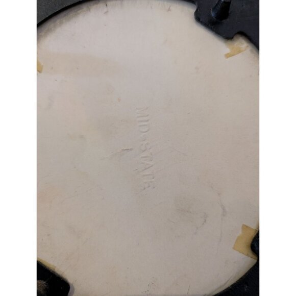 Grandmas Kitchen Decorative Cast Iron Trivet Ceramic Tile Insert Mid-State USA - Picture 4 of 6